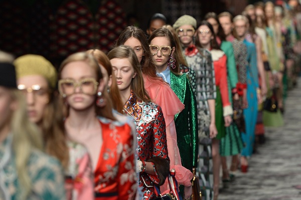 La sfilata di Gucci
